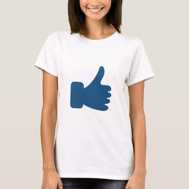 Cool Thumbs Up Likeable T-Shirt (Front)