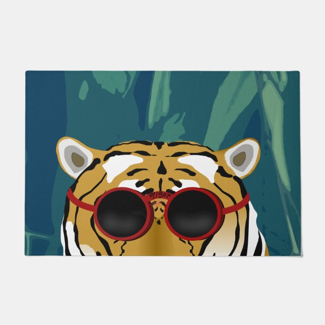 Cool Tiger Doormat (Front)