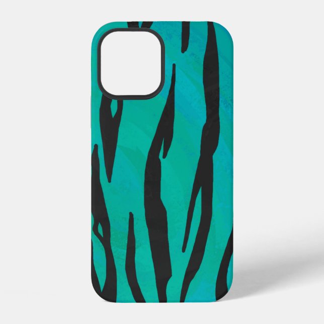 Cool Tiger Stripes iPhone Case (Back)
