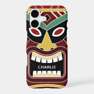 Cool Tiki Totem custom name phone cases