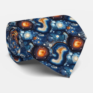 Cool tiled Agate pattern Tie