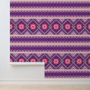 Cool tiled Aztec pattern  Wallpaper