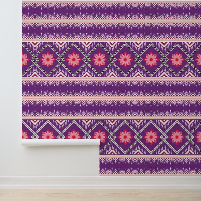 Cool tiled Aztec pattern  Wallpaper (Application)