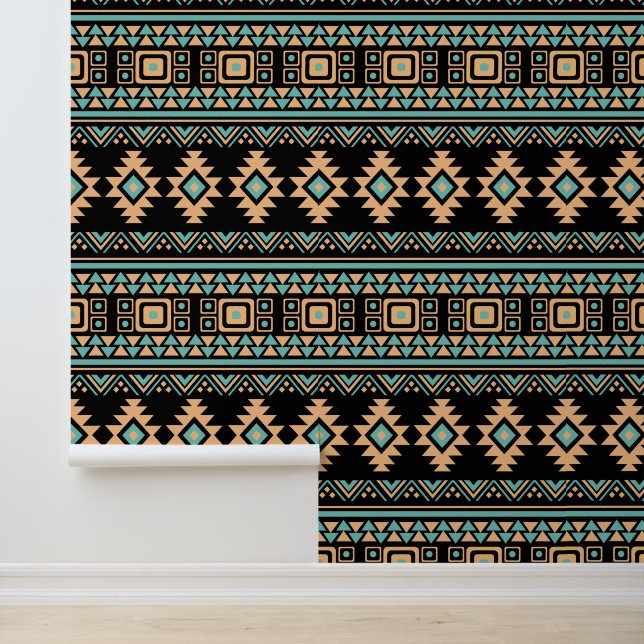 Cool tiled Aztec pattern Wallpaper (Application)