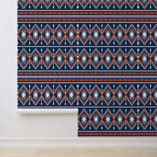 Cool tiled Aztec pattern Wallpaper