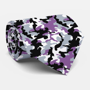 Cool tiled camp pattern tie