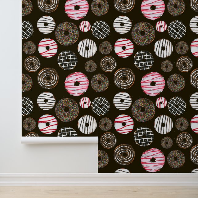 Cool tiled doughnut pattern wallpaper (Application)