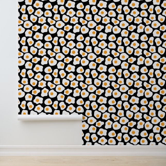 Cool tiled eggs pattern wallpaper (Application)