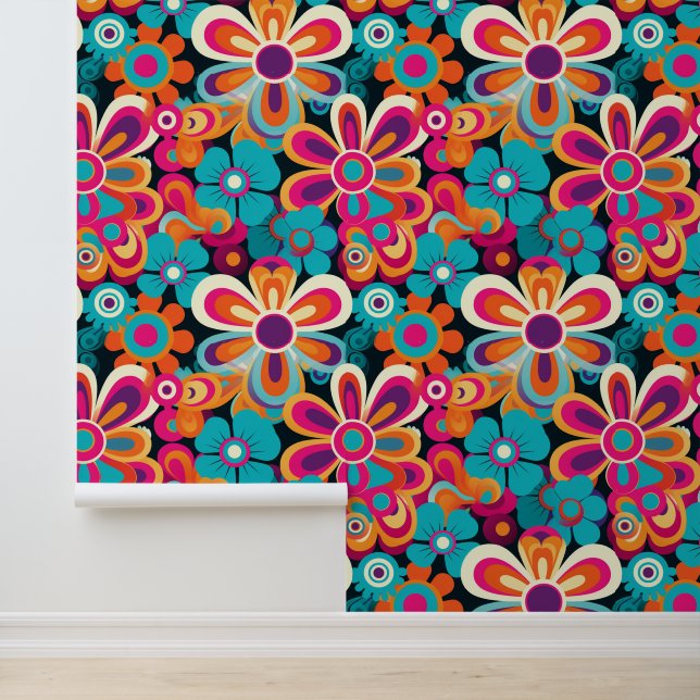Cool tiled retro pattern  wallpaper (Application)