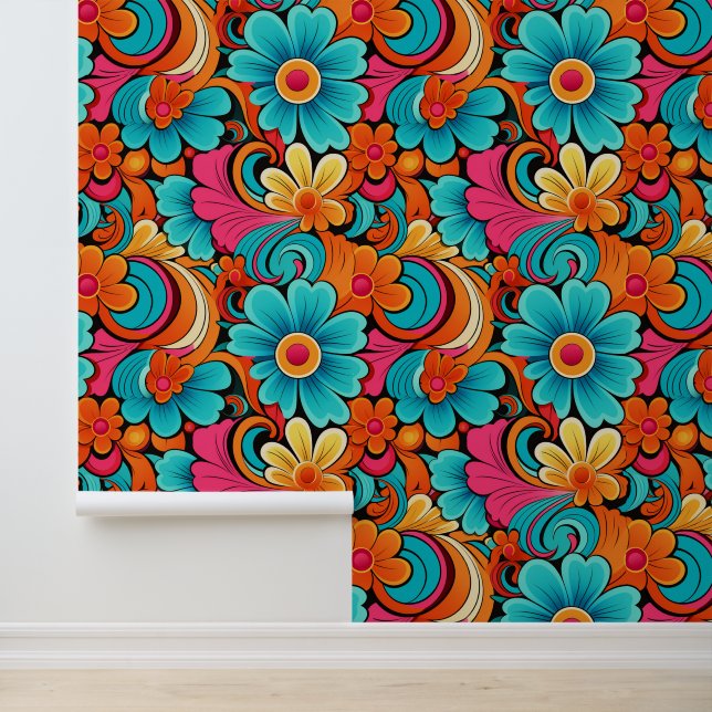 Cool tiled retro pattern  wallpaper (Application)