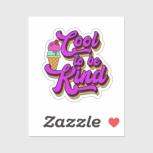Cool To Be Kind - Ice Cream Vintage Retro Summer 