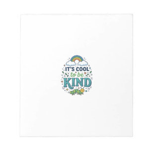 Cool To Be Kind Rainbow Caterpillar Shirt Design_1 Notepad