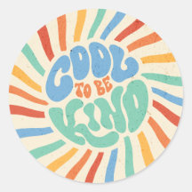 COOL TO BE KIND Vintage Pop-Art