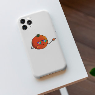 Cool Tomato Dude with Sunglasses Case-Mate iPhone 14 Case