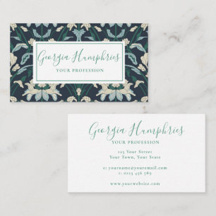 Cool tone Classic Business Card