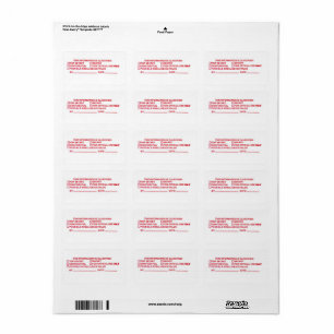 Cool Top Secret Labels