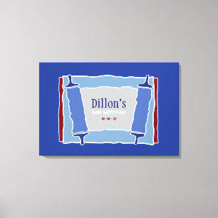 COOL TORAHBar Bat Mitzvah Sign In Board