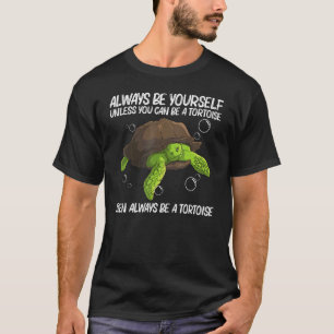 Cool Tortoise For Men Women Aquatic Land Reptile T-Shirt
