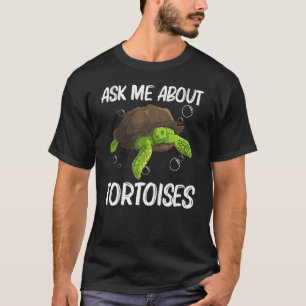 Cool Tortoise For Men Women Aquatic Land Reptile T-Shirt