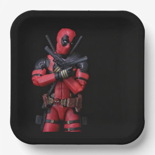 Cool Toy Photography Superhero Paper Plate