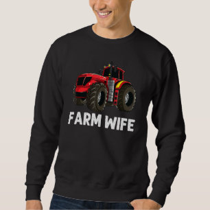 Cool Tractor For Women Aunt Big Farming Vehicle Tr Sweatshirt