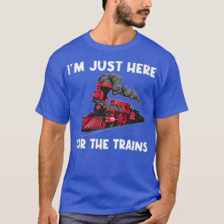 Cool Train Gift For Men Women Railroad Public T-Shirt
