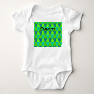 Cool Trapezoids Baby Bodysuit