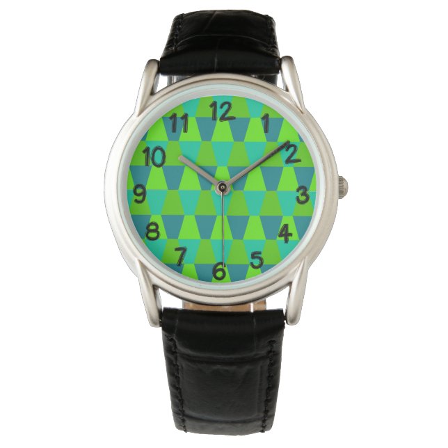 Cool Trapezoids  Watch (Front)
