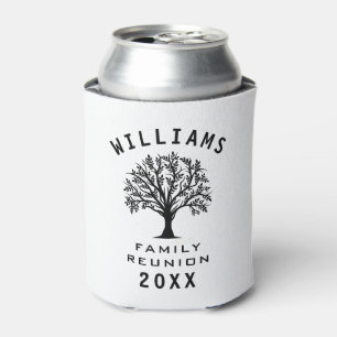 Cool Tree Family Reunion Summer Vacation Road Trip Can Cooler