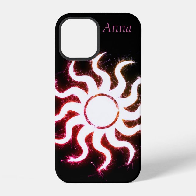 Cool Trendy Black Case-Mate iPhone Case (Back)