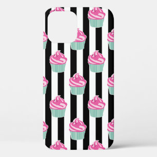 Cool Trendy Bleck and Withe  iPhone 12 Case