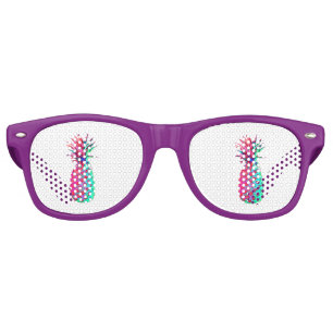 Cool Trendy Colourful Pineapple Retro Sunglasses