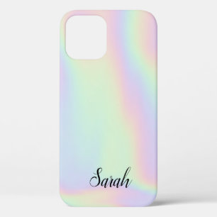 Cool Trendy holographic iPhone 12 Case