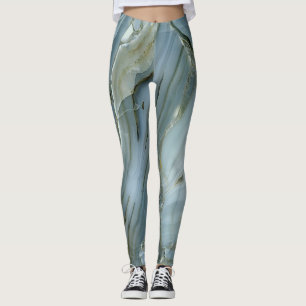 Cool Trendy Marble Pattern Leggings