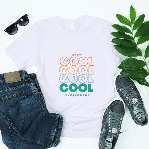 Cool - Trendy Minimalist Typography Design T-Shirt