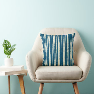 Cool trendy modern minimalist abstract stripes cushion