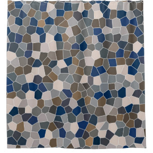 Cool Trendy Modern Pattern   Shower Curtain