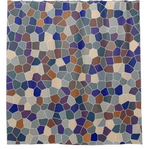 Cool Trendy Modern Pattern Shower Curtain