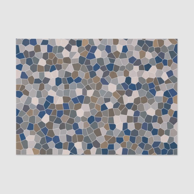 Cool Trendy Modern Pattern Tissue Paper (Front)