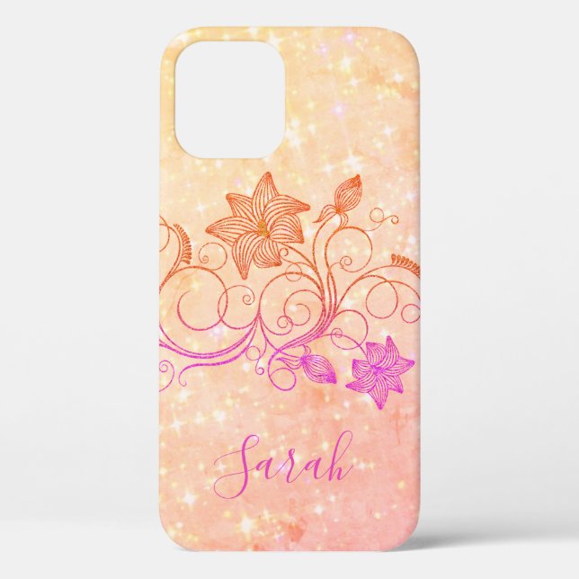 Cool Trendy Pink  Case-Mate iPhone Case (Back)
