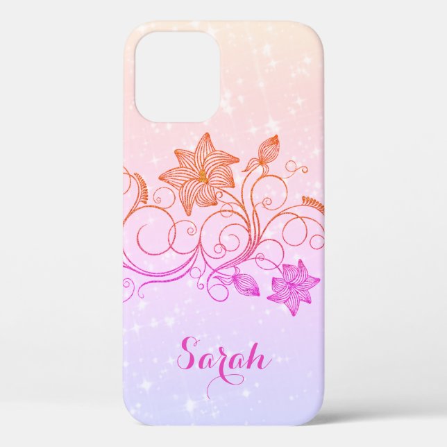 Cool Trendy Pink  Case-Mate iPhone Case (Back)