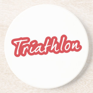Cool Triathlon design Coaster
