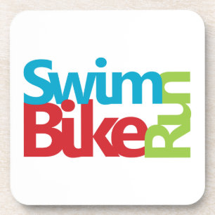Cool Triathlon design Coaster