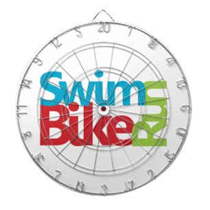 Cool Triathlon design Dartboard