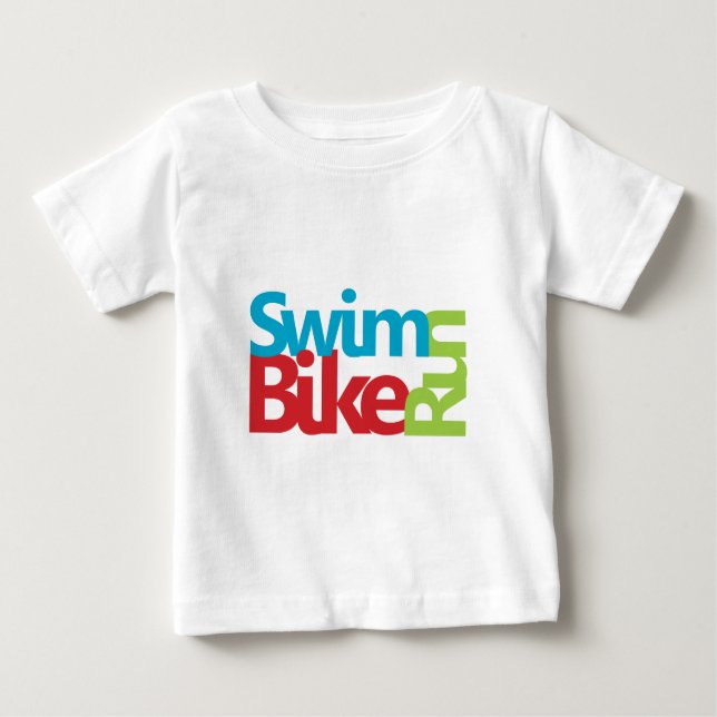 Cool Triathlon logo Baby T-Shirt (Front)