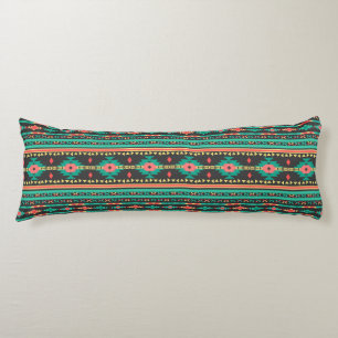 Cool tribal ethnic geometric pattern body cushion