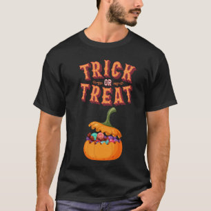 Cool Trick or Treat Halloween T-Shirt