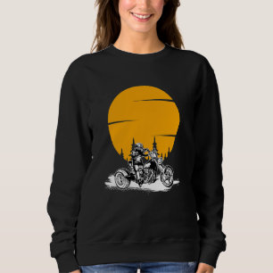 Cool Trike Motorcycle Outfit Triker Biker Sweatshirt