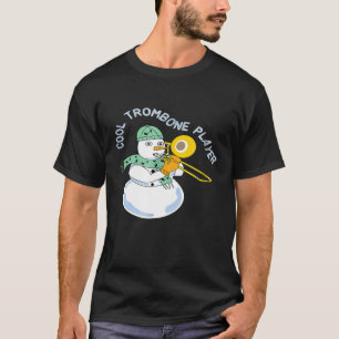 Cool Trombone Player Funny Musical Instrument T-Sh T-Shirt