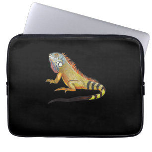 Cool Tropical Iguana Lizard, Pet Gift Laptop Sleeve